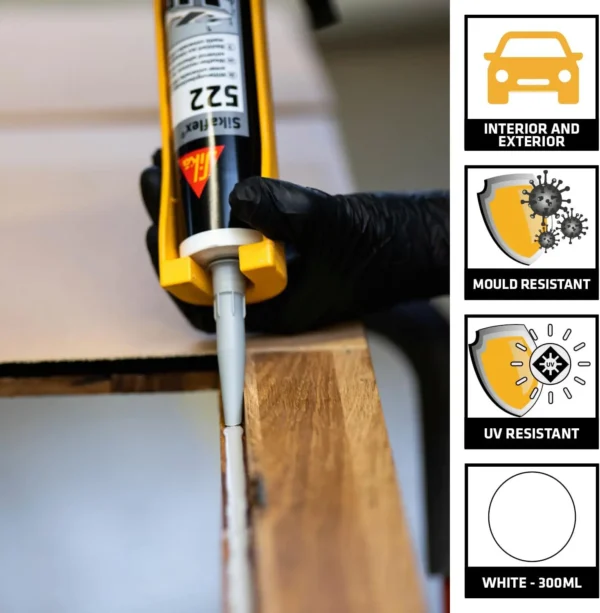 Sikaflex 522 Caravan Sealant & Adhesive 300ml