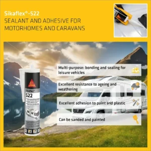 Sikaflex 522 Caravan Sealant & Adhesive 300ml - Image 3