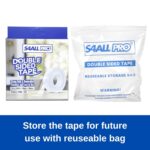 Double Sided Tape Reuseable Bag