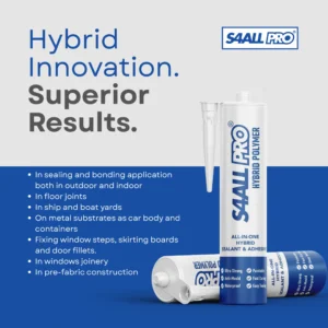 S4ALL PRO All-In-One Hybrid Polymer Caravan Sealant & Adhesive - Image 2