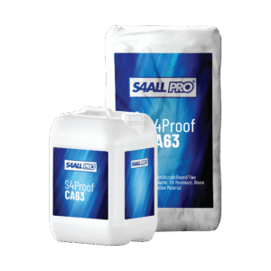 S4Proof CA 63 WHITE CEMENT AND ACRYLIC BASED, TWO-COMPONENT, FULLY ELASTIC, UV RESISTANT, WATERPROOFING MATERIAL