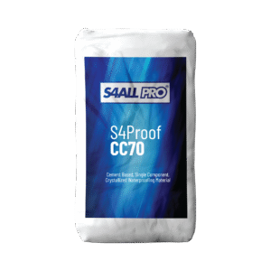 S4Proof CC 70 CEMENT BASED, SINGLE COMPONENT, CRYSTALLIZED WATERPROOFING MATERIAL
