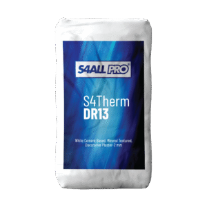 S4Therm DR 13 WHITE CEMENT BASED, MINERAL TEXTURED, DECORATIVE RENDER