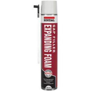 Soudal Champagne Gap Filler Expanding Foam Handheld Spray - 750ml