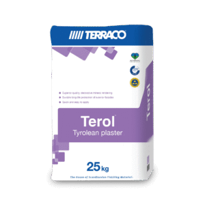 Terraco Terol Granule Tyrolean Rendering