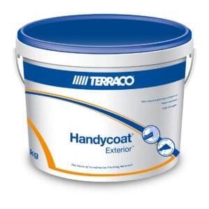 Terraco Handycoat Exterior Ready-Mixed Filler 25kg – Exterior Wall Filler for Render & Masonry