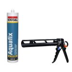 Soudal Aquafix Kit with Aquafix all weather sealant and S4ALL PRO caulking gun