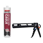 Soudal Decorators Caulk Kit with decorators caulk and S4ALL PRO caulking gun